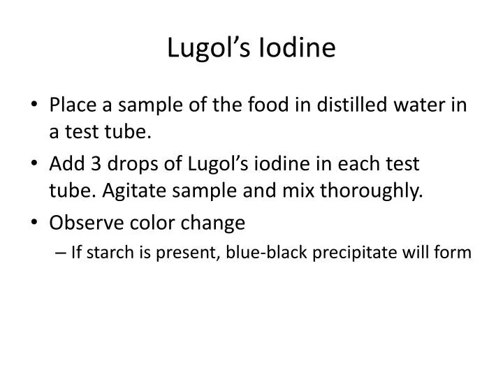 lugol s iodine