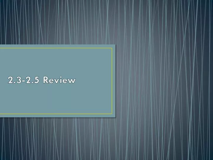 2 3 2 5 review