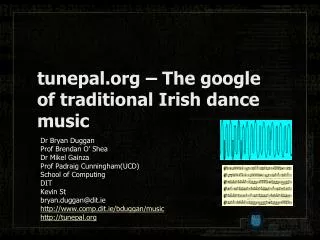 tunepal.org – The google of traditional Irish dance music