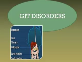 GIT DISORDERS
