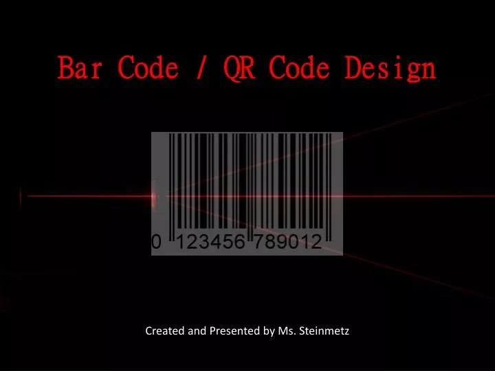 bar code qr code design