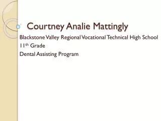 Courtney Analie Mattingly