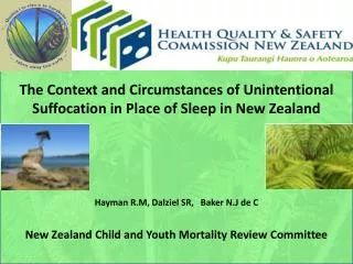The Context and Circumstances of Unintentional Suffocation in Place of Sleep in New Zealand