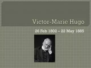 Victor-Marie Hugo