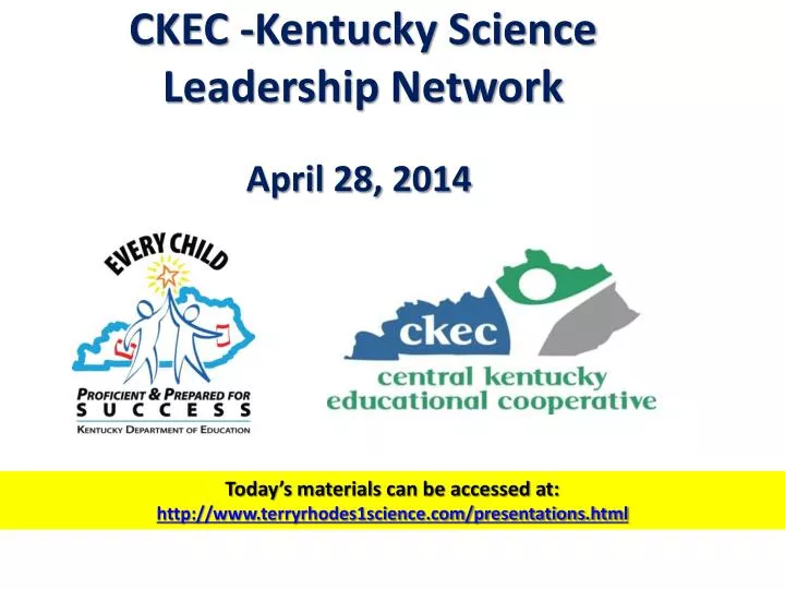 ckec kentucky science leadership network