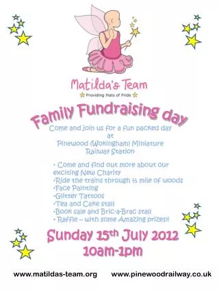 Family Fundraising day