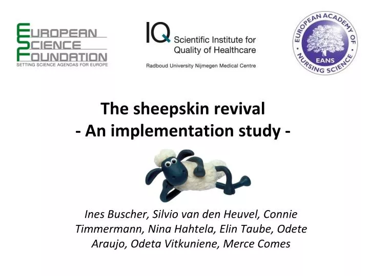 the sheepskin revival an implementation study