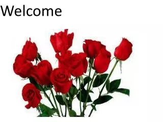 Welcome