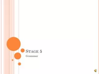 stage 5