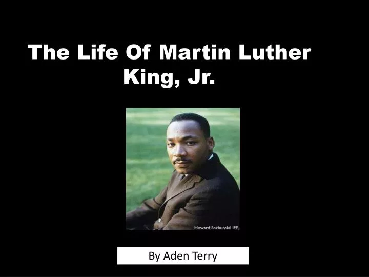 the life of martin luther king jr