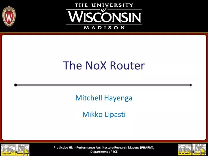 the nox router