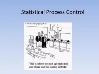 Statistical Process Control