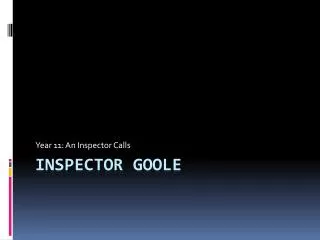 Inspector goole