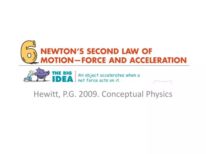 6 newton s second law of motion force and acceleration