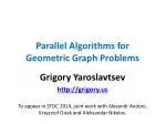 PPT - Parallel Graph Algorithms PowerPoint Presentation, free download ...