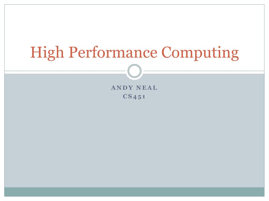 PPT - Evolution of High-Performance Computing: From Mainframes to ...