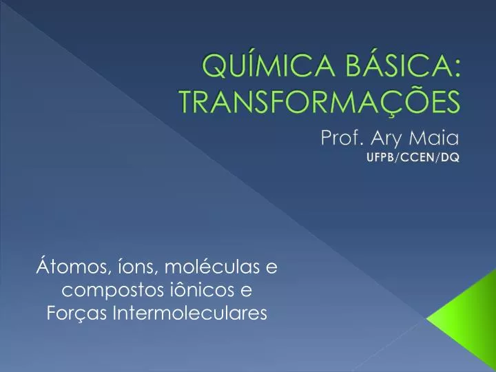 qu mica b sica transforma es