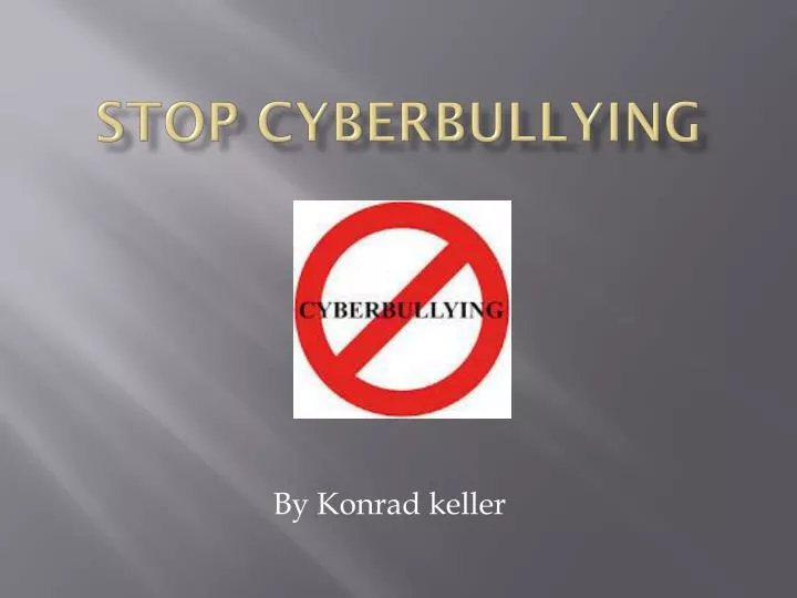 stop cyberbullying