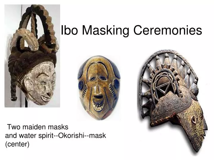 ibo masking ceremonies