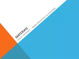 materiais