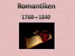 Romantiken - slide 1