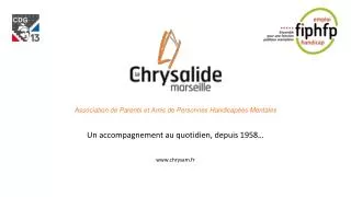 un accompagnement au quotidien depuis 1958 www chrysam fr