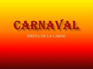 carnaval