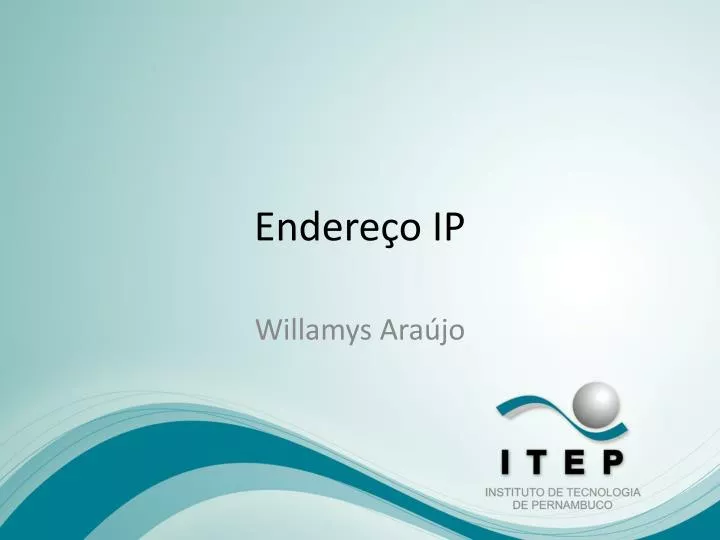 endere o ip