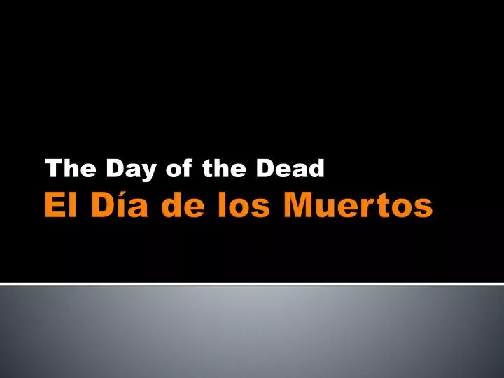 the day of the dead