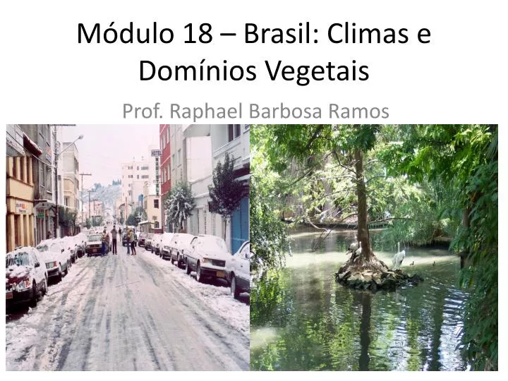 m dulo 18 brasil climas e dom nios vegetais