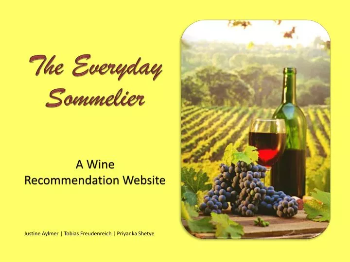 the everyday sommelier