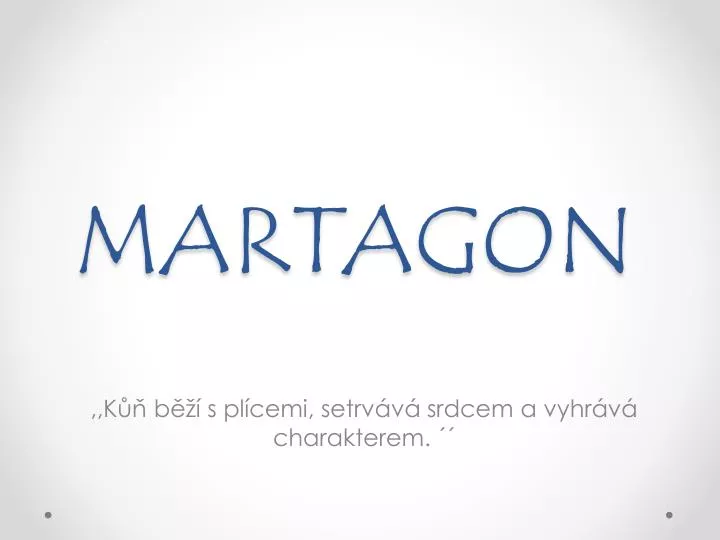 martagon