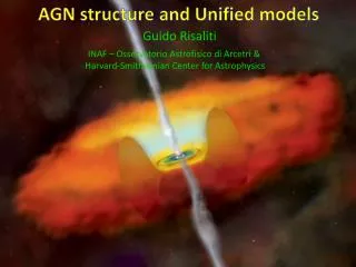 AGN structure and Unified models