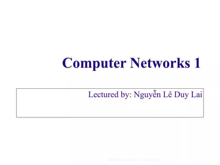 computer networks 1