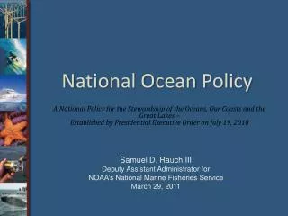 National Ocean Policy