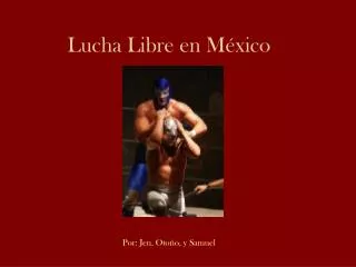 lucha libre en m xico