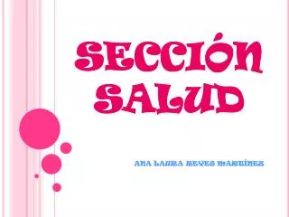 secci n salud