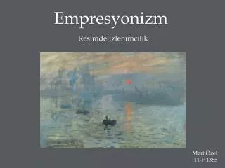 empresyonizm