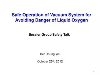 Sessler Group Safety Talk