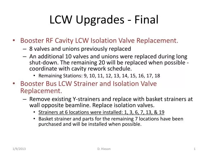 lcw upgrades final