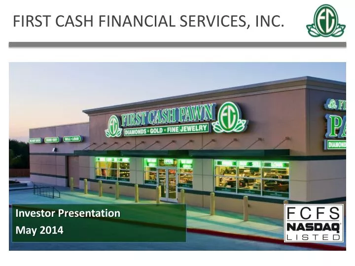 first cash financial services inc