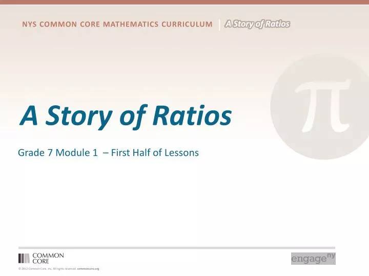 a story of ratios