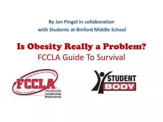 Is Obesity Really a Problem? FCCLA Guide To Survival
