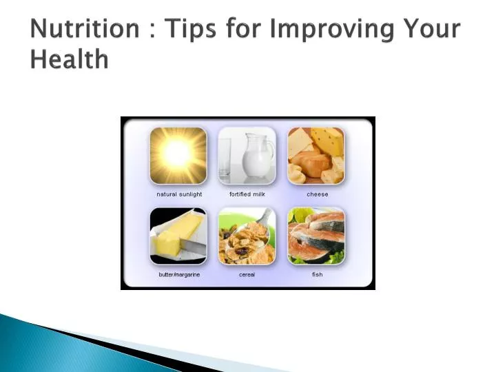 nutrition tips for improving your health