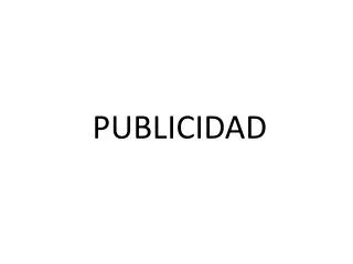 publicidad
