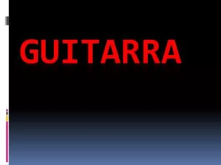 guitarra