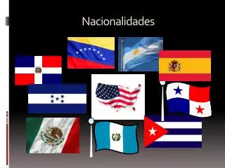 nacionalidades