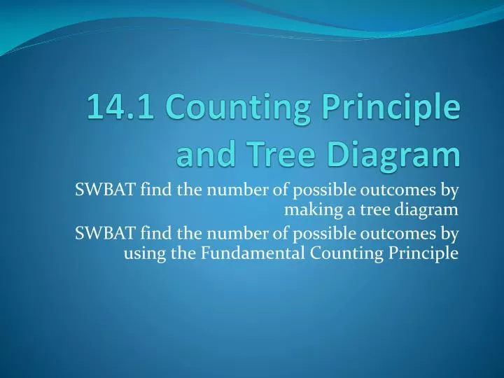 14 1 counting principle and tree diagram