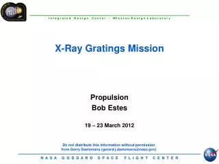 X-Ray Gratings Mission