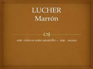 lucher marr n